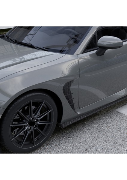 Araba Yan Kanat Hava Akış Giriş Kapağı Yan Çamurluk Trim Spoiler Toyota GR86 Subaru Brz 2022+ Karbon Fiber Desen (Yurt Dışından) indirimleri