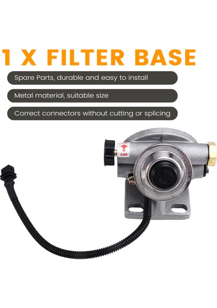 Yakıt Su Ayırıcı Montaj Tabanı 0004774508 A0004774508 Mercedes Vario 1996- 2.9 D, 4.2 D, 4.3 D Için (Yurt Dışından) indirimleri