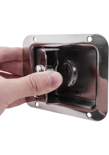 Kilit ve Anahtarlı Kürek Slam Mandalı Seyahat Römork Kilidi Paslanmaz Çelik Rv Kapı Mandalı Ağır Hizmet Tipi Gömme Montajlı Kulp Mandalı (Yurt Dışından) modelleri