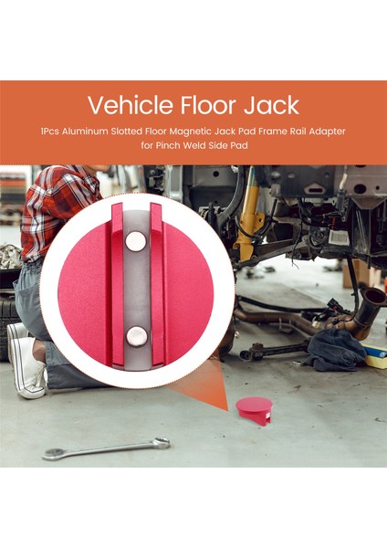 1 Adet Alüminyum Yivli Zemin Manyetik Jak Ped Çerçeve Ray Adaptörü Pinch Kaynaklı Yan Ped Için (Yurt Dışından) fırsatları