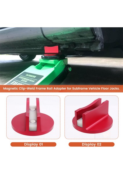 1 Adet Alüminyum Yivli Zemin Manyetik Jak Ped Çerçeve Ray Adaptörü Pinch Kaynaklı Yan Ped Için (Yurt Dışından) indirimleri