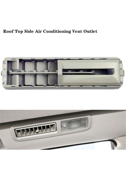 Mitsubishi Pajero 4 Mk4 A 7842A069HA Için Araba Iç Tavan Üstü Yan Klima Havalandırma Çıkışı A/c Panel Izgara Kapağı (Yurt Dışından) fiyatları