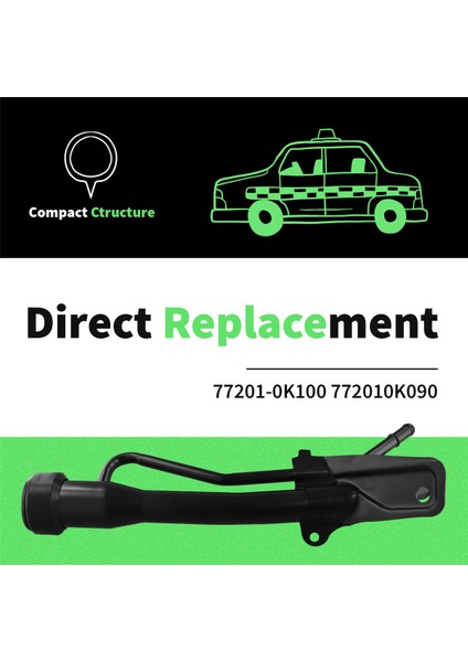 77201-0K100 Toyota Hilux Vigo 2004-2012 Için Araç Yakıt Deposu Giriş Borusu Tertibatı 772010K090 (Yurt Dışından) indirimleri