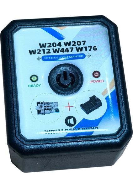 Mercedes Benz W204 W207 W212 W176 W447 W246 Esl / Elv Direksiyon Kilidi Simülatörü Emülatörü Kilit Sesi Olmadan (Yurt Dışından)