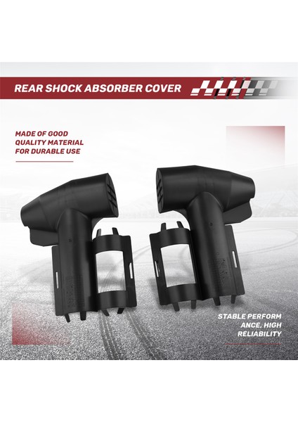 Araba Arka Amortisör Plastik Koruyucu Kabuk Kılıfı 521814 521815 Citroen C5 C6 Peugeot 508 Arm Menteşe Koruyucusu (Yurt Dışından) fırsatları