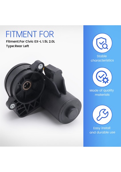 Yeni Yüksek Kaliteli Araba Park Freni Aktüatörü 43021-TEA-T02 Honda Civic Ex-L 1.5l 2.0l Otomobil Parçaları Arka Sol (Yurt Dışından) fırsatları