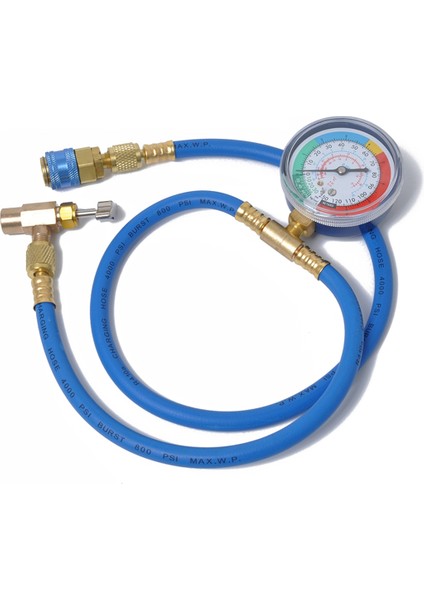 R134A Buzdolabı Freon Dolum Kiti Basınç Ölçerli Araba Ac Ölçüm Hortumu Kiti Bakır Araba Motosiklet Atv Tekne (Yurt Dışından) indirimleri