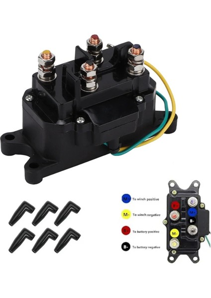 Araba Arazi Aracı Elektrikli Vinç Anahtarı Rölesi 12V 250A Vinç Makinesi Rölesi Modifikasyonu ve Bakımı (Yurt Dışından) fiyatları