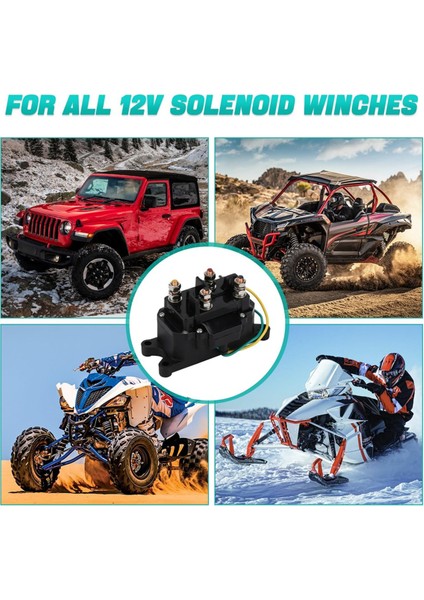 Araba Arazi Aracı Elektrikli Vinç Anahtarı Rölesi 12V 250A Vinç Makinesi Rölesi Modifikasyonu ve Bakımı (Yurt Dışından) indirimleri