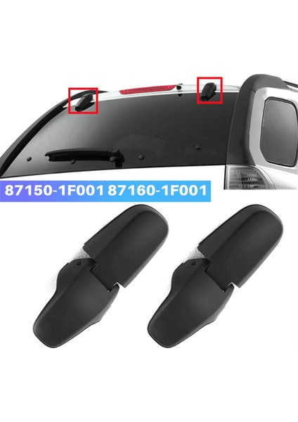 Kia Sportage 2004-2010 Için Yeni Sol ve Sağ Arka Bagaj Kapağı Pencere Menteşeleri 87150-1F001 87160-1F001 (Yurt Dışından)