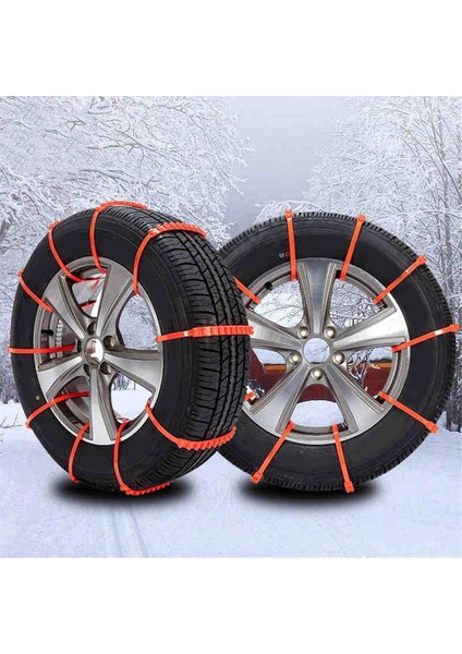 10 Adet Evrensel Kar Lastiği Zinciri Araba Suv Için, Acil Durum Lastiği Kaymaz Kablo Ayarlanabilir Naylon Fermuarlı Bağlantı Parçası Pençeleri (Yurt Dışından) modelleri