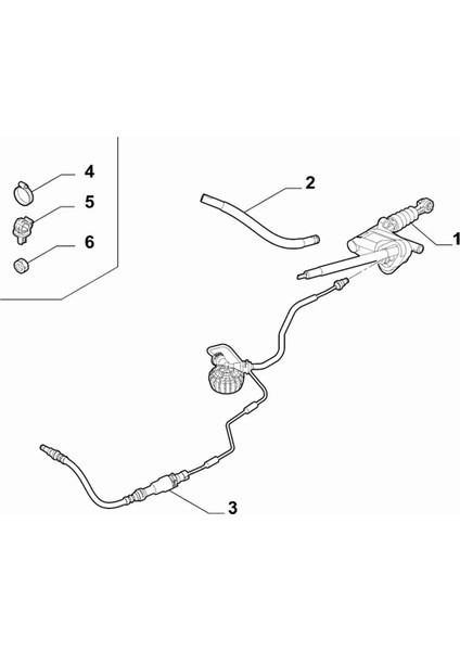 55246557 Fiat Ottimo Manuel Debriyaj Ana Silindiri Için Araba Debriyaj Hidrolik Pompası (Yurt Dışından) fiyatları