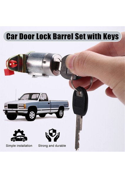 Anahtarlı Araba Kapı Kilidi Silindiri Seti Chevrolet Gmc C/k Kamyonet Suburban Yukon 1988-1994 (Yurt Dışından) fırsatları