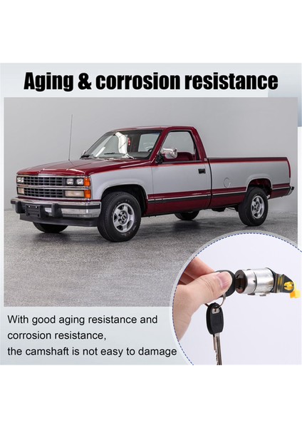 Anahtarlı Araba Kapı Kilidi Silindiri Seti Chevrolet Gmc C/k Kamyonet Suburban Yukon 1988-1994 (Yurt Dışından) indirimleri