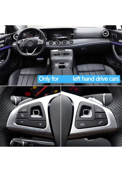 1 Takım Çok Fonksiyonlu Direksiyon Simidi Ses Kontrol Anahtarı Düğmesi Kapağı Mercedes Benz E Sınıfı W213 Sedan W238 Coupe Için (Yurt Dışından) fiyatları