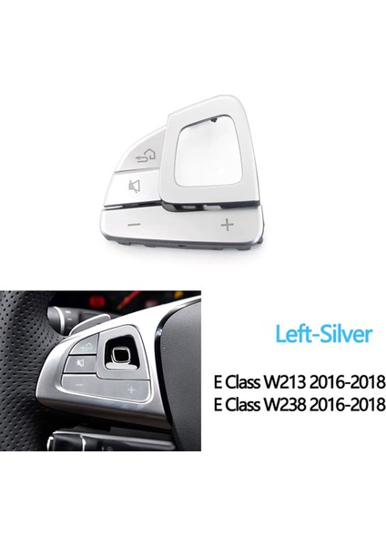 1 Takım Çok Fonksiyonlu Direksiyon Simidi Ses Kontrol Anahtarı Düğmesi Kapağı Mercedes Benz E Sınıfı W213 Sedan W238 Coupe Için (Yurt Dışından) modelleri