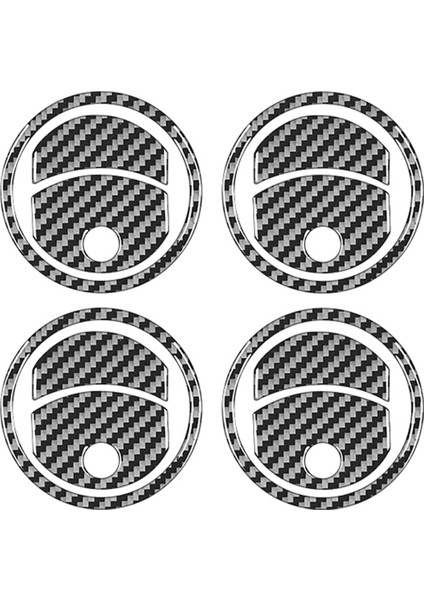 Ford F150 2004-2008 Karbon Fiber Araba Gösterge Paneli Klima Çıkış Havalandırma Kapağı Sticker Trim Aksesuarları (Yurt Dışından)