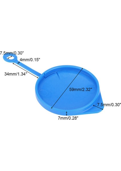 10 Adet 38513SB0961 38513-SB0-961 Ön Cam Sileceği Yıkama Sıvısı Haznesi Deposu Kapağı Honda Civic Cıty Crv Crx Fıt Için (Yurt Dışından) modelleri