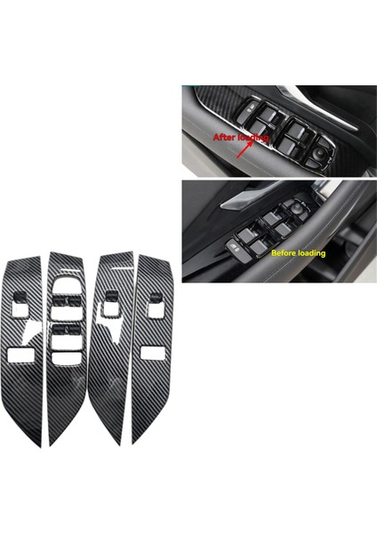 Araba Cam Anahtarı Kaldırma Paneli Döşeme Kapı Kol Dayama Paneli Araba Iç Aksesuarları Jaguar E-Pace 2018-2023 Lhd,a (Yurt Dışından) fiyatları