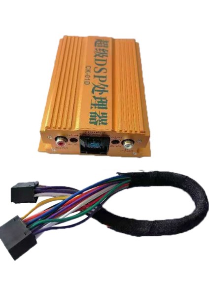 Araba Radyo Dsp Amplifikatörü Kayıpsız 4 Yollu Modifiye Hoparlörler Android Evrensel Kablolu Ses Amplifikatörü Araba Radyo Stereo (Yurt Dışından)