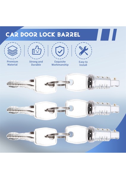 Araba Kapı Kilidi Namlu Seti Anahtarlı Araba Kapısı Kilit Sistemi Aksesuarları MTC6504 Land Rover Defender 90 110 130 Için (Yurt Dışından) fırsatları