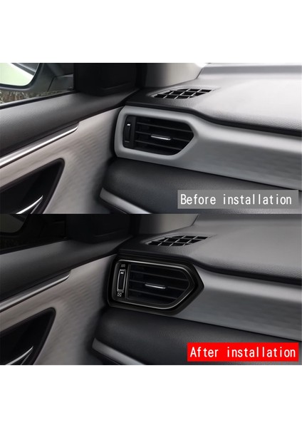 Araba Gösterge Paneli Klima Havalandırma Menfezleri Trim Çerçeve Sticker Iç Aksesuarlar Suzuki Swift 2024 Rhd,c (Yurt Dışından) modelleri