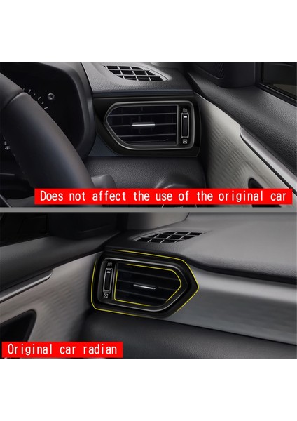 Araba Gösterge Paneli Klima Havalandırma Menfezleri Trim Çerçeve Sticker Iç Aksesuarlar Suzuki Swift 2024 Rhd,c (Yurt Dışından) indirimleri