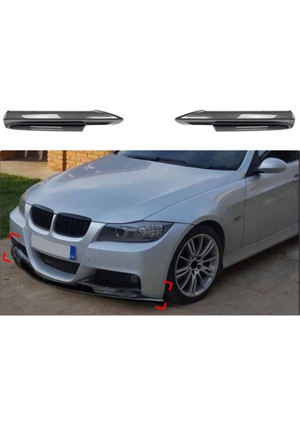 Araba Ön Tampon Dudak Difüzör Ayırıcı Kanatlı Önlük Spoiler Bmw 3 Serisi E90 E91 2005-2008 Karbon Fiber Desen (Yurt Dışından) fiyatları