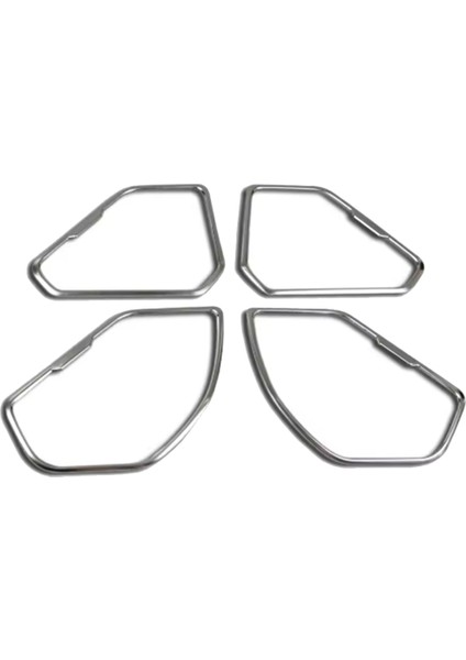 Araba Hoparlör Kapağı Trim Araba Kapısı Stereo Çerçeve Halkası Toyota Rav4 2019-2020 Için Araba Iç Aksesuarları (Yurt Dışından)