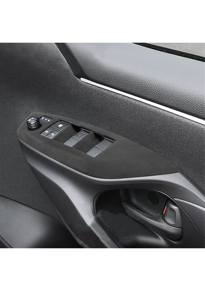 Araba Cam Anahtarı Kaldırma Paneli Trim Sticker Kapı Kol Dayama Paneli Araba Iç Aksesuarları Toyota Yaris Cross Rhd Için (Yurt Dışından) modelleri