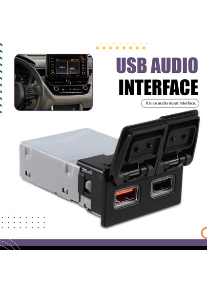 8553206010 85532 06010 USB Aux Port Adaptörü Ses Oynatıcısı ve USB Soketi Toyota 4runner Center Konsol 2020 - 2022 (Yurt Dışından) fırsatları