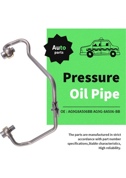 Turboşarj Yakıt Hattı AG9G8A506BB AG9G-8A506-BB Ford Mondeo Focus Max Kuga Turbo Yağ Hortumu Borusu AG9G8A506BC (Yurt Dışından) fırsatları