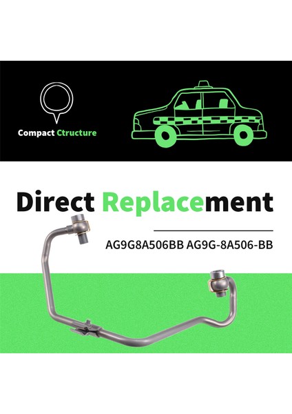 Turboşarj Yakıt Hattı AG9G8A506BB AG9G-8A506-BB Ford Mondeo Focus Max Kuga Turbo Yağ Hortumu Borusu AG9G8A506BC (Yurt Dışından) indirimleri