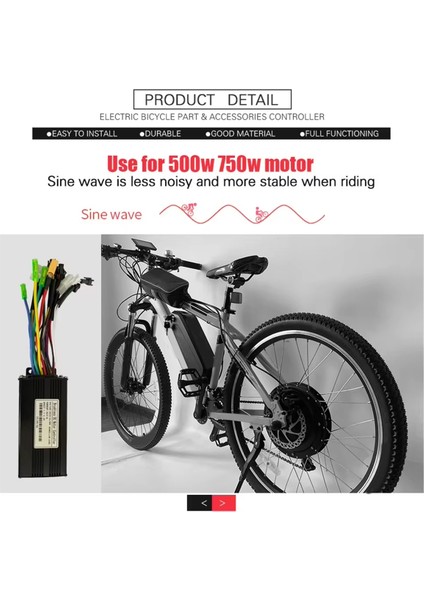 36V 48V 26A 500/750W E-Bisiklet Fırçasız Kontrol Cihazı Sm Üç Modlu Elektrikli Bisiklet Üç Tekerlekli Bisiklet E-Scooter Parçaları (Yurt Dışından) indirimleri