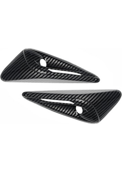 Araba Yan Kamera Kılıfı Karbon Fiber Çamurluk Trim Aksesuarları Tesla Model 3 Highland 2024 Kamera Koruyucu Kılıfı (Yurt Dışından)