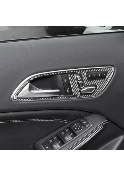 Mercedes Benz Cla C117 Gla X156 A Sınıfı W176 Karbon Fiber Iç Kapı Kolu Koltuk Ayar Anahtarı Kapağı Döşeme (Yurt Dışından) indirimleri