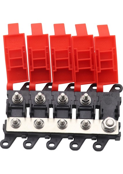 4 Yollu Dağıtım Bloğu 200A Cıvatalı Sigorta Tipi Güç Dağıtımı Deniz Suv Bdfs Mıdı Sigorta Tutucu Araba Kamyonet Rv Için (Yurt Dışından)