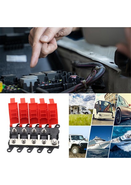 4 Yollu Dağıtım Bloğu 200A Cıvatalı Sigorta Tipi Güç Dağıtımı Deniz Suv Bdfs Mıdı Sigorta Tutucu Araba Kamyonet Rv Için (Yurt Dışından) fırsatları