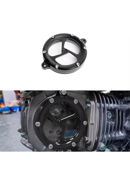 Motosiklet Şeffaf Debriyaj Diski Kapağı Yağ Sızıntısı Önleyici Motor Yan Kapağı Honda Cross Cub CC110 Aksesuarları (Yurt Dışından) fiyatları
