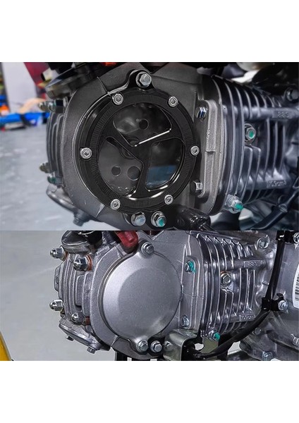 Motosiklet Şeffaf Debriyaj Diski Kapağı Yağ Sızıntısı Önleyici Motor Yan Kapağı Honda Cross Cub CC110 Aksesuarları (Yurt Dışından) indirimleri