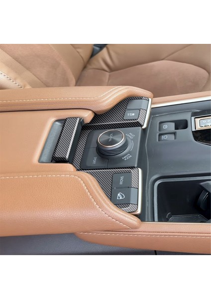 Araba Kol Dayama Kutusu Düğmesi Trim Stickerı Spor Modu Düğmesi Trim Çerçevesi Toyota Grand Highlander 2024 Için (Yurt Dışından) fiyatları