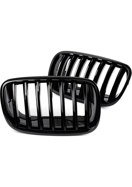 Araba Ön Tampon Izgarası Böbrek Izgaraları Yarış Izgaraları Bmw X5 E70 X6 E71 2007-2014 51137307599 51137307600 (Yurt Dışından)