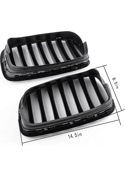 Araba Ön Tampon Izgarası Böbrek Izgaraları Yarış Izgaraları Bmw X5 E70 X6 E71 2007-2014 51137307599 51137307600 (Yurt Dışından) fırsatları