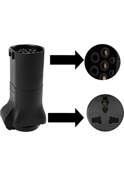 Elektrikli Araç Şarj Adaptörü Fişi V2L Mg4 Mg5 Deşarj Tipi 2 Adaptöründen Evrensel Konnektöre (Yurt Dışından) indirimleri