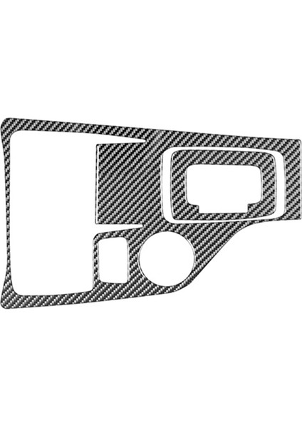Ford Ranger 2019-2022 Karbon Fiber Orta Konsol Vites Paneli Çerçeve Kapağı Döşeme Iç Aksesuarlar (Yurt Dışından)