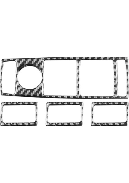 Mercedes Benz Cla C117 Gla X156 A Sınıfı W176 Karbon Fiber Araba Cam Kaldırma Anahtarı Kapağı Döşeme Iç Aksesuarlar (Yurt Dışından)