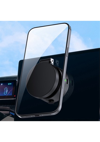 V1 Cep Telefonu Tutucu Elektrikli Vakumlu Vakumlu Manyetik Stand Germe Döndürme Araba Telefon Tutucu (Yurt Dışından) modelleri