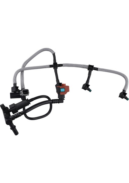 4M5Q-9K022-AF 4M5Q9K022AF Dizel Motor Enjektör Yakıt Geri Dönüş Borusu Ford Focus C-Max Enjektör Taşma Borusu (Yurt Dışından)