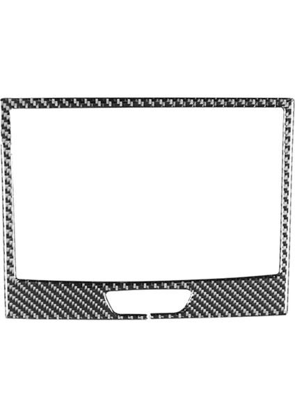 Ford Ranger 2019-2022 Karbon Fiber Orta Kontrol Navigasyon Paneli Kapağı Döşeme Iç Aksesuarlar (Yurt Dışından)