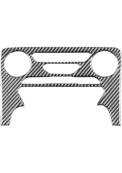 Ford Ranger 2019-2022 Karbon Fiber Araba Merkezi Kontrol A/c Hava Kontrol Paneli Kapağı Döşeme Iç Aksesuarlar (Yurt Dışından)